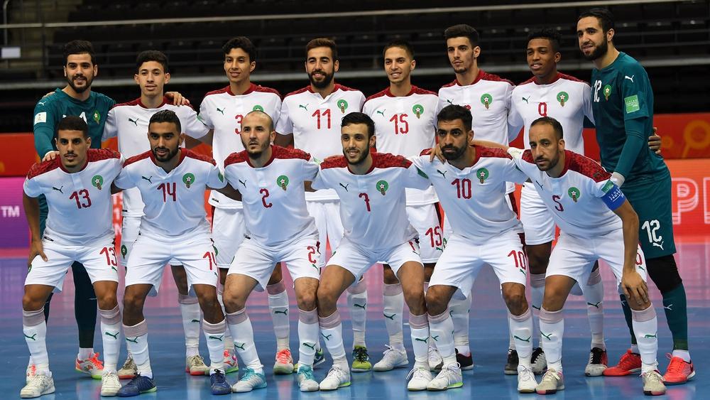 تشكيلة المنتخب الوطني لـ"كرة القاعة" أمام البرازيل ضمن ربع نهائي "مونديال الفوتسال"