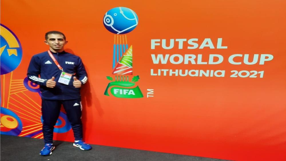 الحكم المغربي هنيش لـ"البطولة": "إدارتي لمباراة البرتغال وإسبانيا في ربع نهائي مونديال الفوتسال تشريف ومهمة جسيمة"