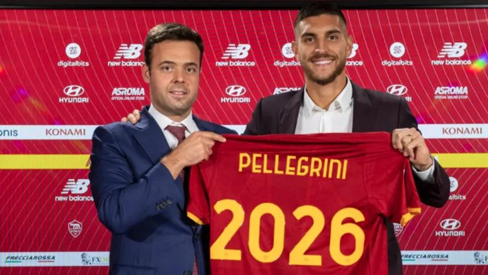 رسميًا / روما يحمي "لورينزو بيليجريني" من أندية البريميرليج بعقد حتى 2026