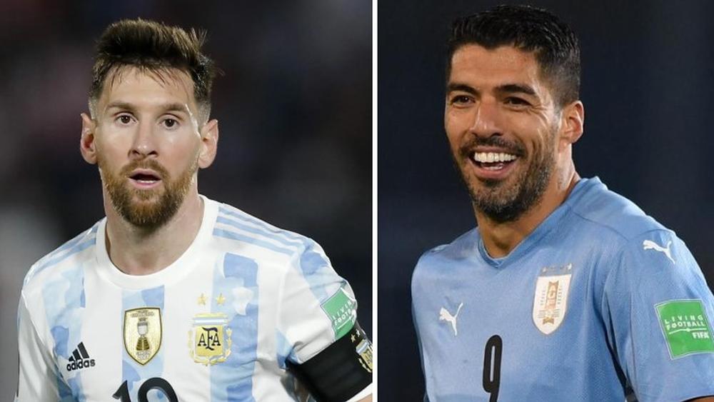 لويس سواريز قبل لقاء الأرجنتين والأوروغواي: "من الرائع مواجهة ميسي ولا توجد صداقات داخل الملعب"