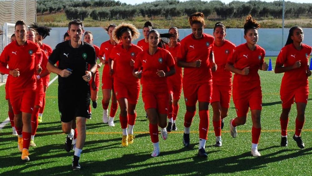 المنتخب المغربي النسوي يضع آخر اللمسات قبل مواجهة إسبانيا