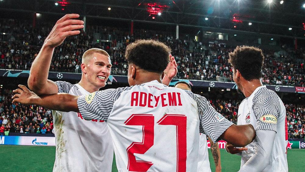 سالزبورج يعزز صدارته للمجموعة السابعة بدوري أبطال أوروبا