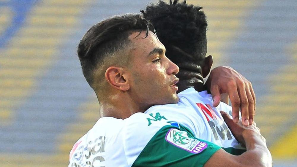 دوري أبطال أفريقيا/ الرجاء الرياضي ينهي الشوط الأول متقدما على ضيفه أويلرز الليبيري بهدفين نظيفين