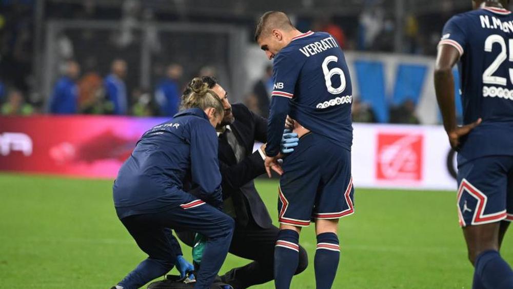 Marco Verratti forfait pour 4 semaines
