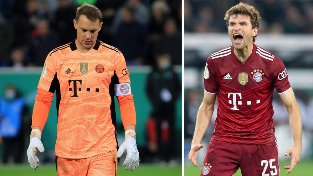 نوير ومولر يعتذران لجماهير بايرن ميونيخ بعد المباراة 'الكارثية' في غلادباخ: "علينا أن نقوم بردة فعل يوم السبت"