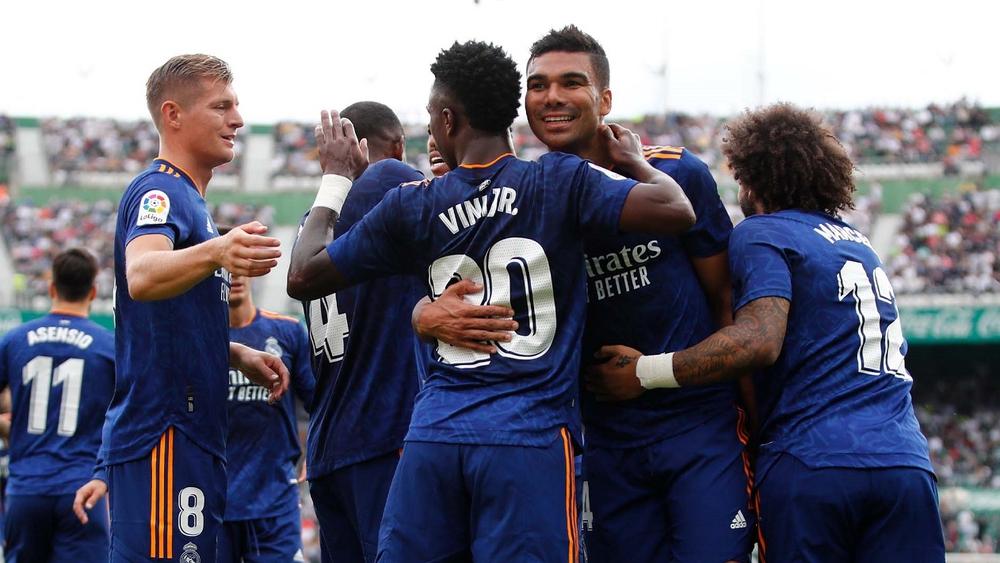 غاب بنزيما فحضر فينيسيوس.. ريال مدريد يهزم إلتشي بـ"ثنائية" النجم البرازيلي