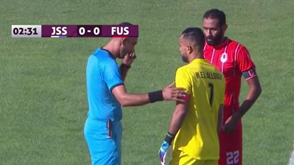 مباراة الشباب الرياضي السالمي والفتح تُلعب "بدون فار" منذ الدقيقة الـ3