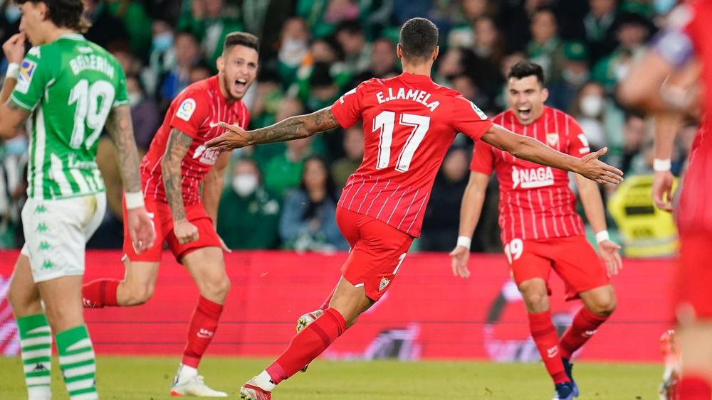 إشبيلية يحسم "ديربي الأندلس" بهدفين في شباك بيتيس "المنقوص"