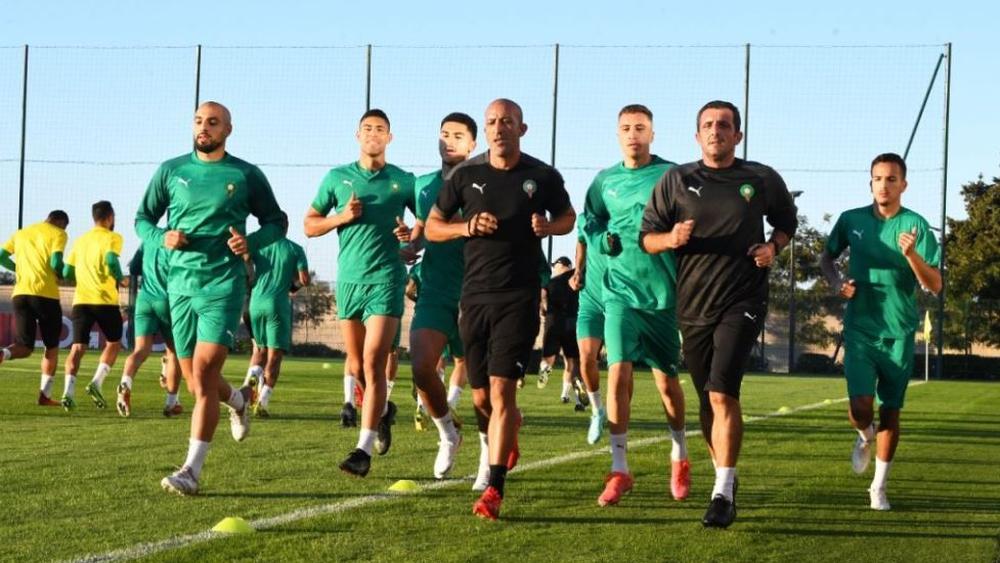 المنتخب الوطني يخوض عشية اليوم ثاني حصة تدريبية استعدادا لمواجهة السودان