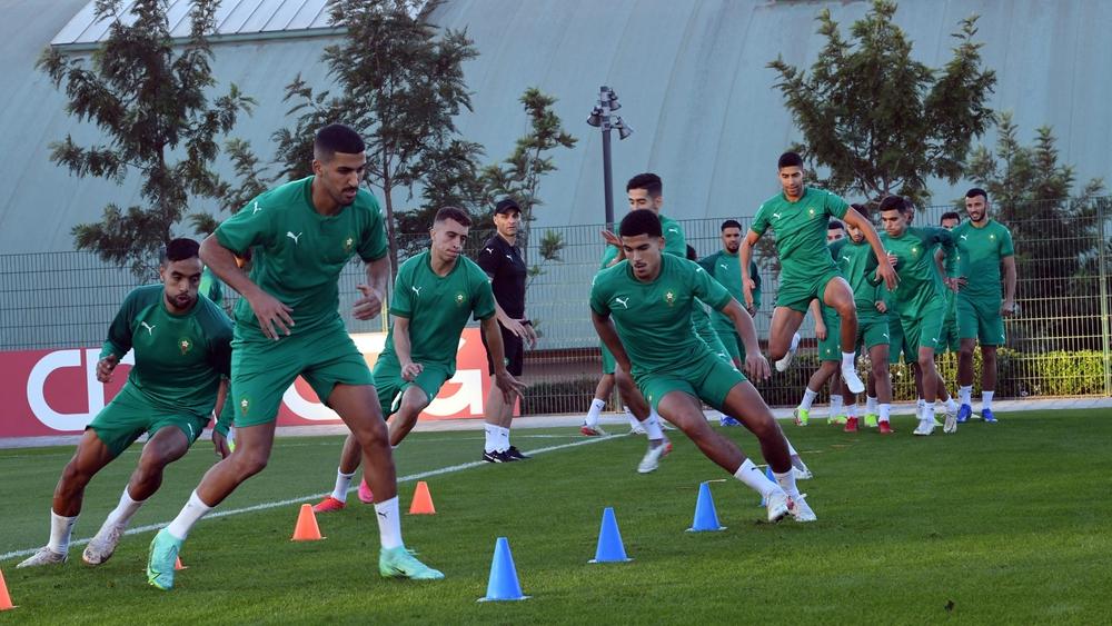 بغياب يوسف ماليح.. المنتخب الوطني يخوض حصته التدريبية ما قبل الأخيرة قبل ملاقاة السودان