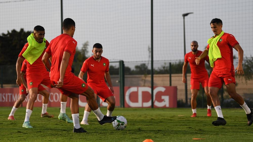 المنتخب الوطني يجرى اليوم آخر حصصه التدريبية قبل ملاقاة السودان