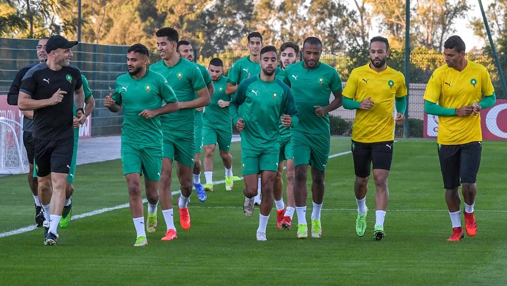 L'équipe nationale a effectué sa première séance d'entraînement après le dernier match face au Soudan