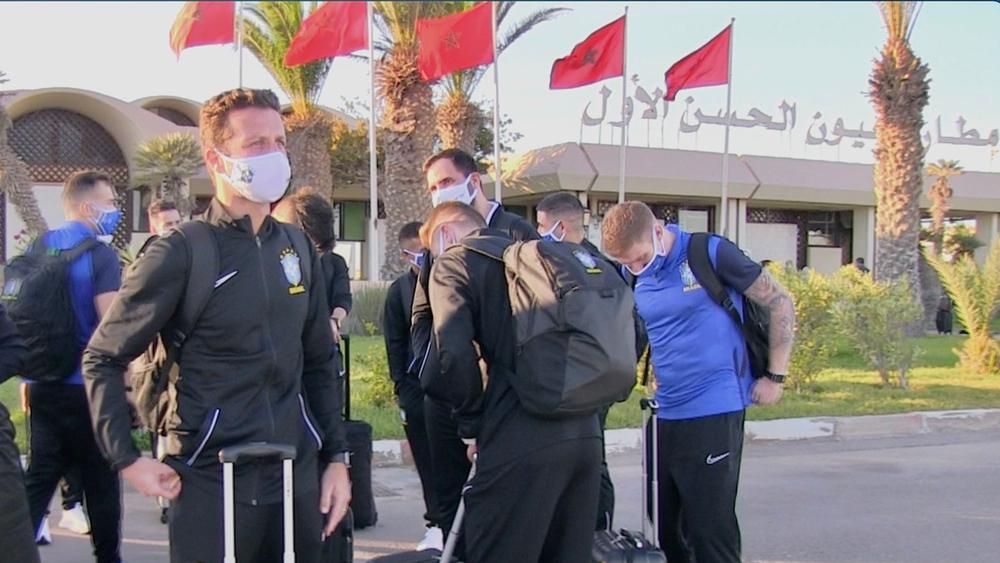 المنتخب البرازيلي لـ"الفوتسال" يحل بمدينة العيون المغربية تأهبا لمواجهة المنتخب الوطني