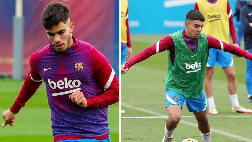 المغربيان "أخوماش" و"الزلزولي" حاضران في أول قائمة لتشافي كمدرب لبرشلونة