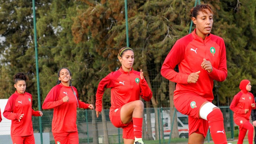 les Lionnes de l’Atlas poursuivent les séances d’entraînements