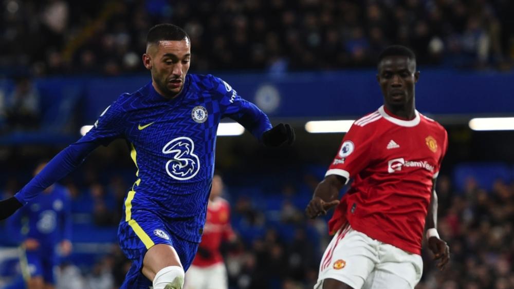 "هوسكوريد" يُنصّب زياش الأفضل في مباراة تشيلسي واليونايتد