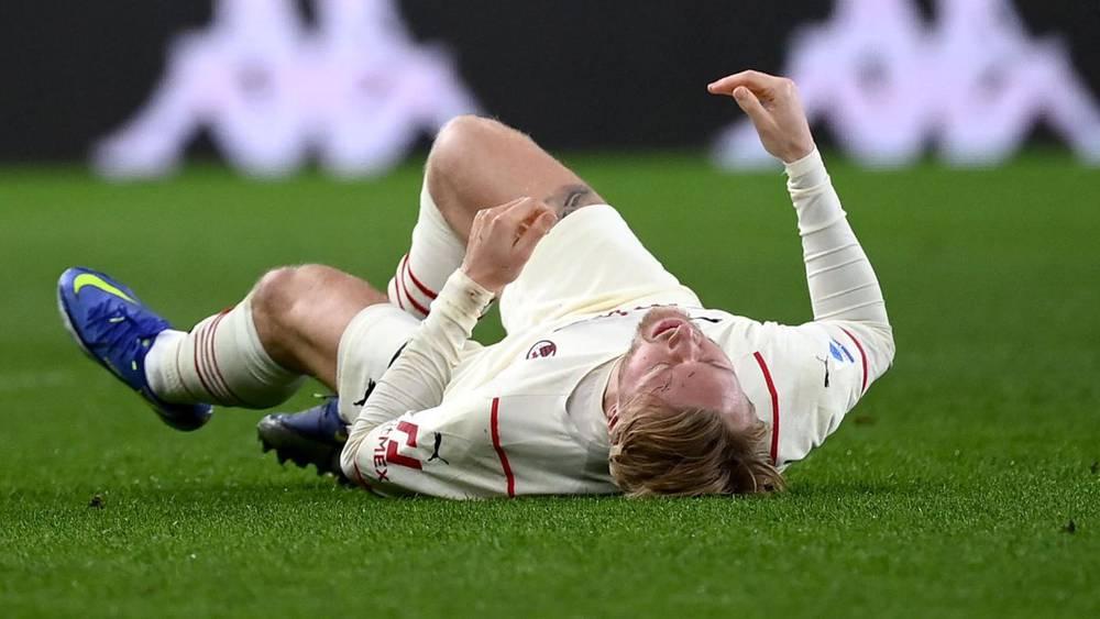 Série A : Kjaer s'ajoute à l'infirmerie du Milan AC