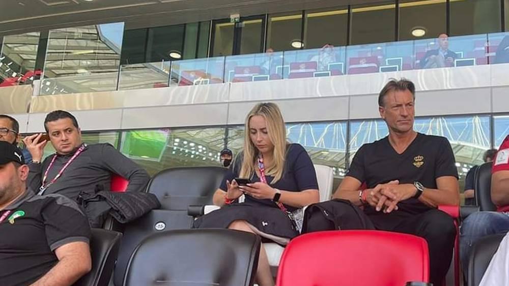 رونار كان "شاهداً" من المدرجات على رباعية المغرب أمام الأردن قبل مواجهة "الأسود" للسعودية الثلاثاء القادم