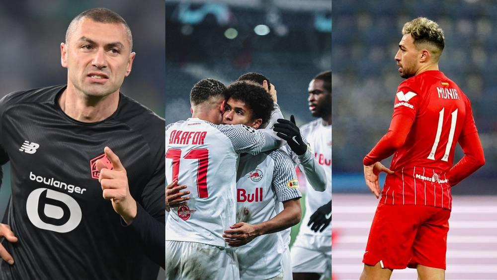 ليل وسالزبورغ يتأهلان لثمن نهائي دوري الأبطال وإشبيلية يتحول لـ"اليوروبا ليغ"