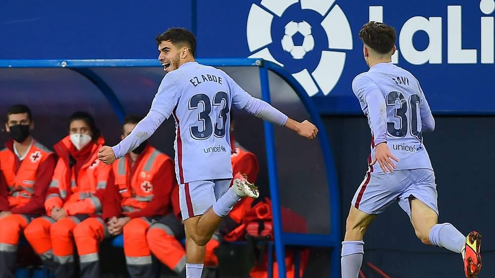 الزلزولي حاضر في قائمة برشلونة لمواجهة إلتشي اليوم وأخوماش يعود للفريق "الرديف"