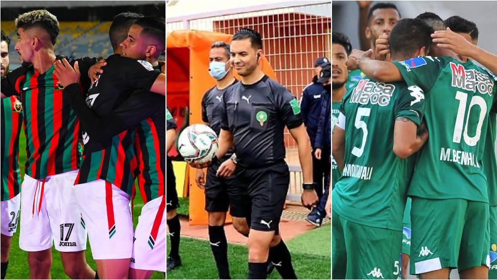 الجامعة تعين الحكم ياسين بوسليم لقيادة "كلاسيكو" الرجاء والجيش ونبيل بن رقية في غرفة "الفار"