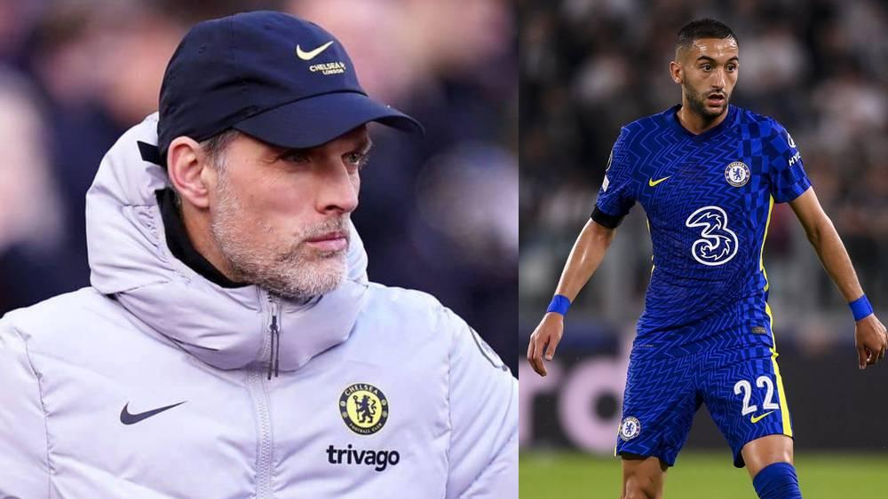 توخيل عن زياش: "لقد تلقى ضربة مؤلمة جدا ولم نحسم لحدود اللحظة في إمكانية خوضه لمباراة أستون فيلا"