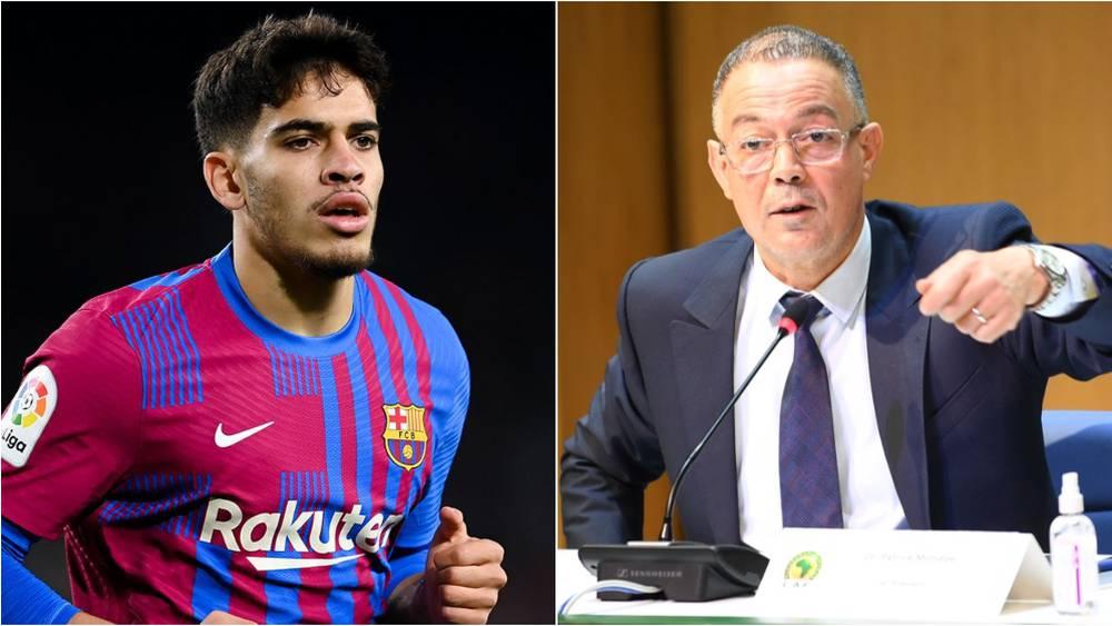 لقجع: "الزلزولي إيلا بغا يلعب لإسبانيا الله يعاونو..  لم تكن عليه أية ضغوطات لتمثيل إسبانيا وقلت له أن اللعب للمنتخب المغربي ليس بالطريقة التي يريدها"