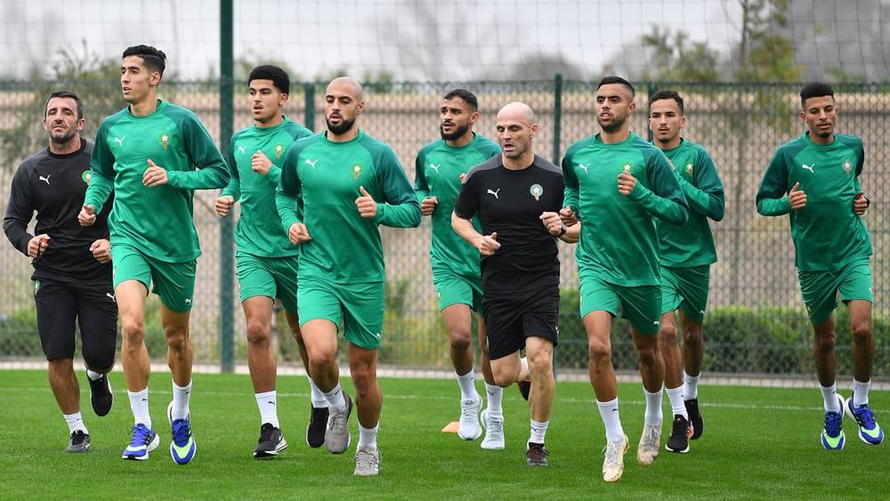 La dernière séance d'entraînements de l'équipe nationale de l'année 2021