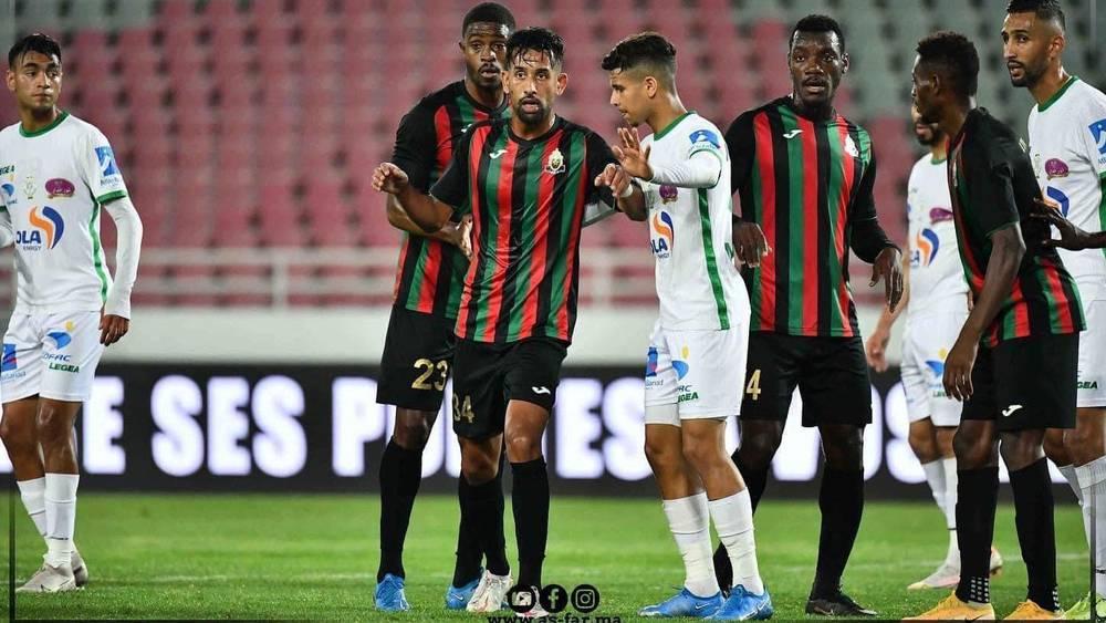 تشكيلة الجيش الملكي أمام الرجاء الرياضي.. بورغيس والسبعوني ومُفيد أساسيون