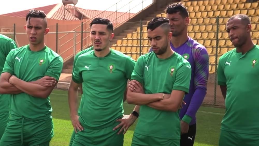 المنتخب الوطني يخوض أول حصة تدريبية بعد وصوله إلى الكاميرون