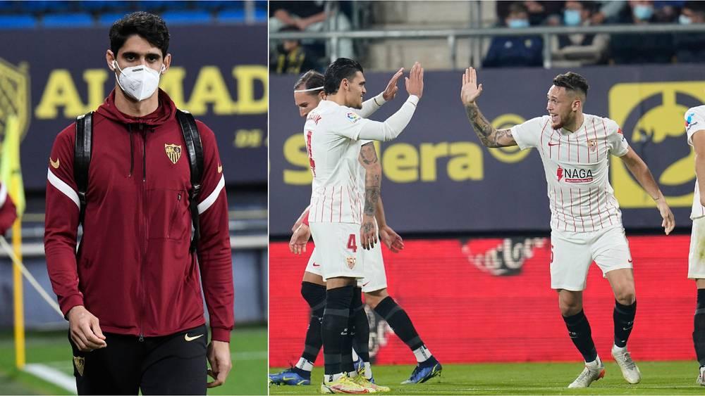 إشبيلية يشدد الخناق على الريال "المتصدر" بانتصاره على قادش في آخر مباراة لـ"ثلاثي المنتخب" قبل توجههم صوب الكاميرون