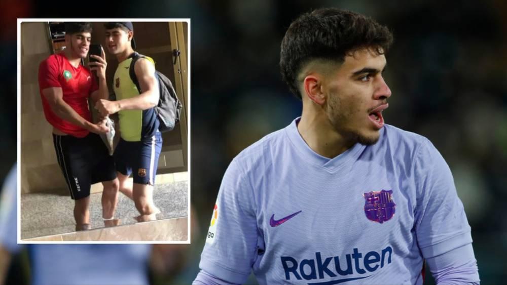 عبد الصمد الزلزولي ينشر صورة له بقميص المنتخب الوطني المغربي