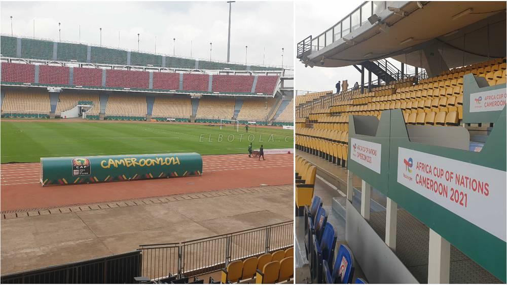 خاص/ "عشب جيد" والأشغال تتواصل ليلا ونهارا.. الكاميرون تُسَرِّعُ وتيرة تجهيز ملعب "أحمدو أهيدجو" المحتضن لمباراة المغرب وغانا
