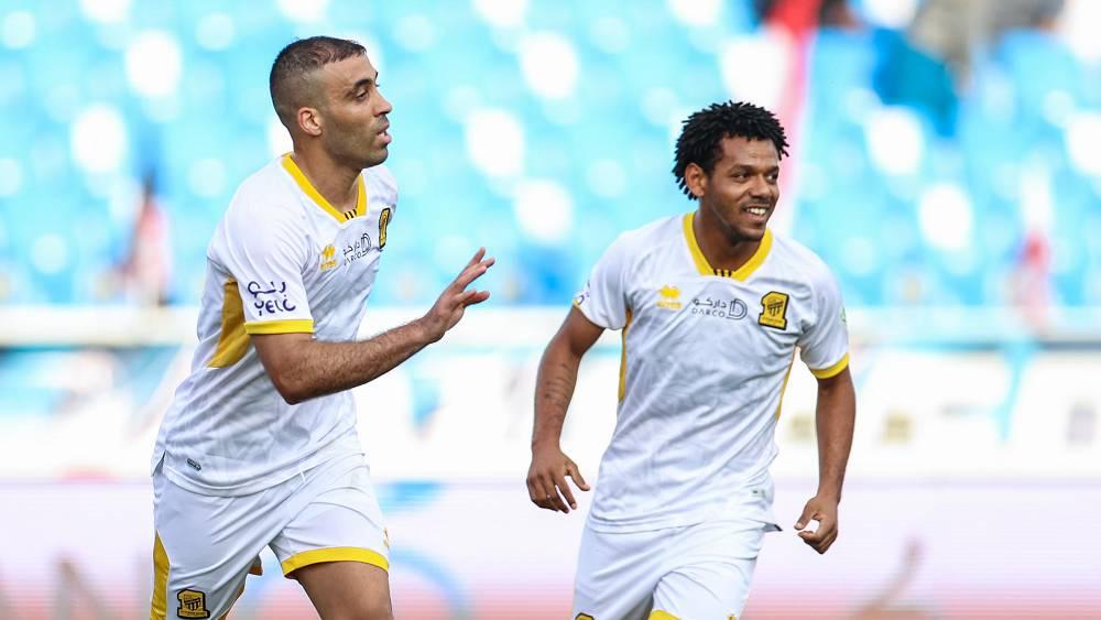 خلال ظهوره الأول.. حمد الله يقص شريط أهدافه مع الاتحاد السعودي