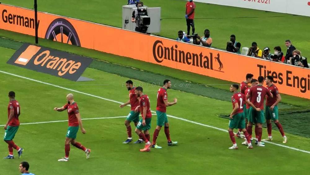 الشوط الأول لمباراة المنتخب الوطني وجزر القمر ينتهي بتقدم مغربي (1-0)