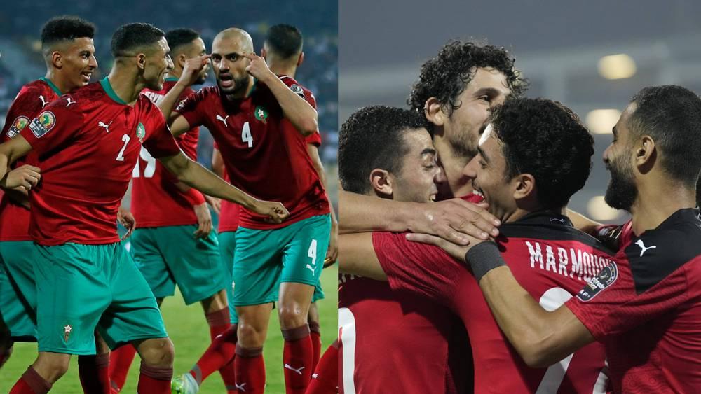 مواجهة عربية "محتملة" بين المغرب ومصر في حال تجاوزهما ثمن نهائي كأس أفريقيا