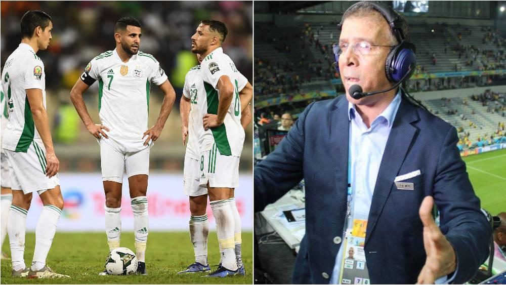 الدراجي للاعبي الجزائر: "نسجلو هدف ولو بيدنا لطرد النحس.. ربما الأهداف اختفت بالنسبة للجزائر"