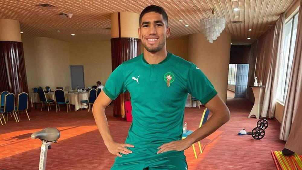 حكيمي يتدرّب مُنفرداً في مقر الإقامة تزامنا مع الحصة الجماعية للمنتخب المغربي