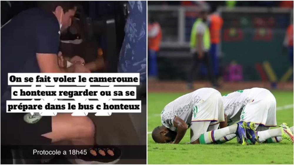 "فضائح" الكان تتواصل.. لاعبو جزر القمر غيروا ملابسهم في الحافلة وعلقوا في "زحام مروري" دون حماية أمنية قبل دقائق من مواجهة الكاميرون!