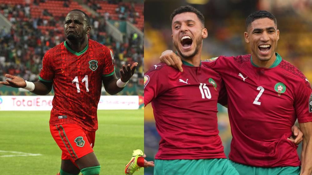 "الكاف": "المغرب من أجل مواصلة مطاردة حلم التتويج الذي طال انتظاره ومالاوي لكتابة تاريخ جديد"