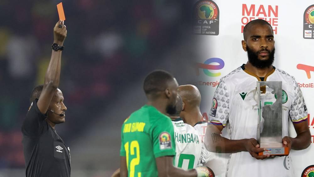 مشانغاما (لاعب جزر القمر): "كنا نفكر بالانسحاب بعد تلقينا لطرد مبكر.. الكل شاهد ما وقع أمام الكاميرون ونطالب بمزيد من الإنصاف"