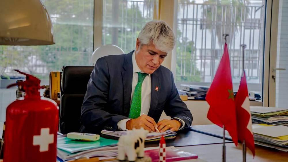 سفير سويسرا بالمغرب يتمنى تتويج المنتخب المغربي بكأس أمم أفريقيا "طوطال إنيرجي" 2021