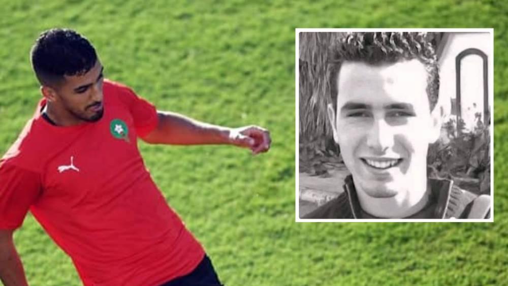 من الكاميرون.. لاعب المنتخب المغربي أيمن برقوق يتضامن مع عائلة التهامي بناني