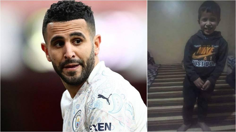 رياض محرز يتفاعل مع الحادث "الأليم" الذي تعرض له الطفل المغربي ريان