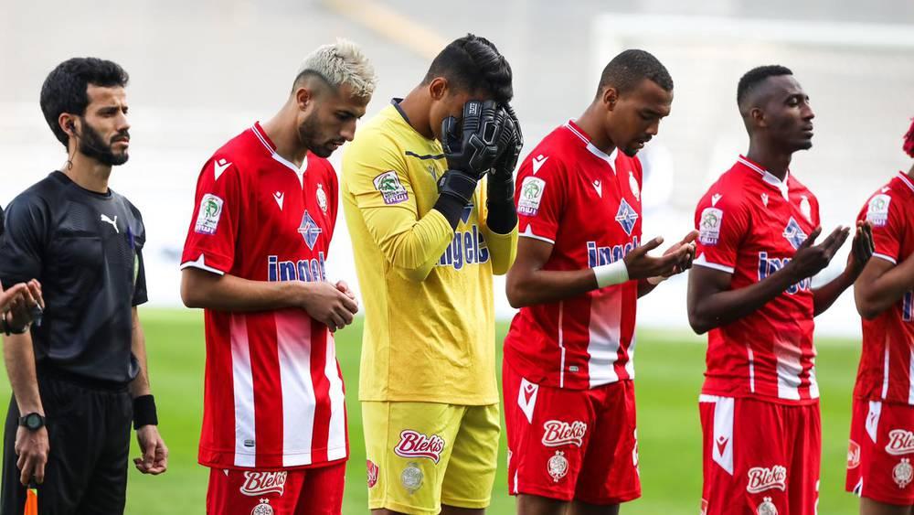 الدعاء للطفل ريان يسبق صافرة بداية مباراة ا.طنجة والوداد
