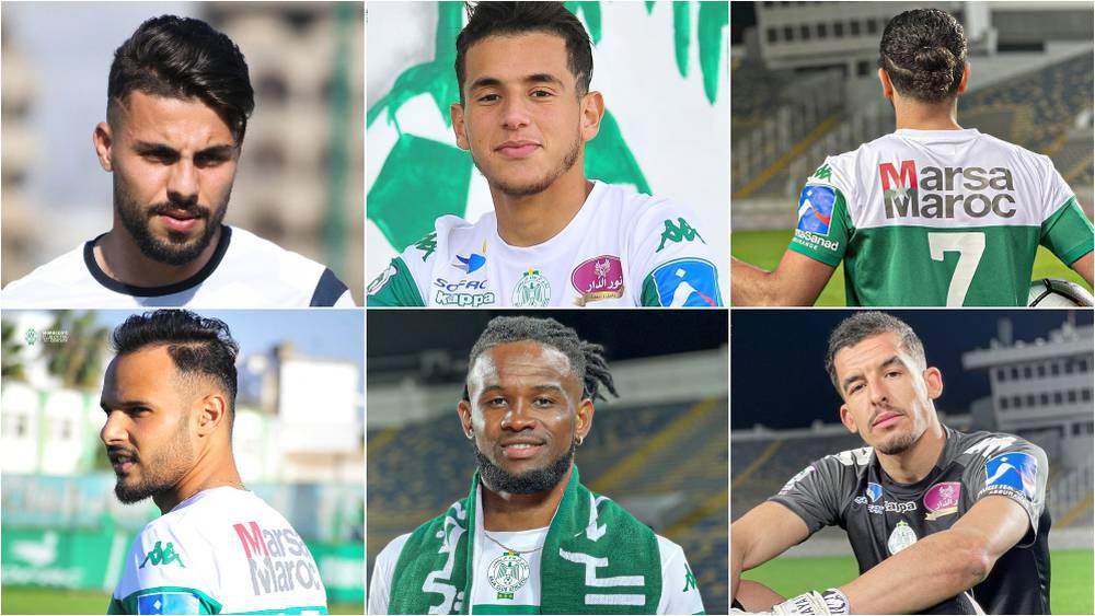 الرجاء يتوصل برخص 6 لاعبين من الوافدين الجدد و3 عناصر في الانتظار