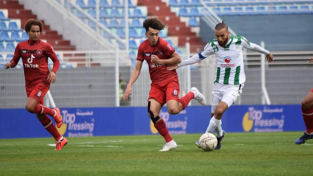 الدفاع الحسني الجديدي وشباب المحمدية يستهلان مباريات الجولة الـ18 بتعادل سلبي في ملعب "العبدي"