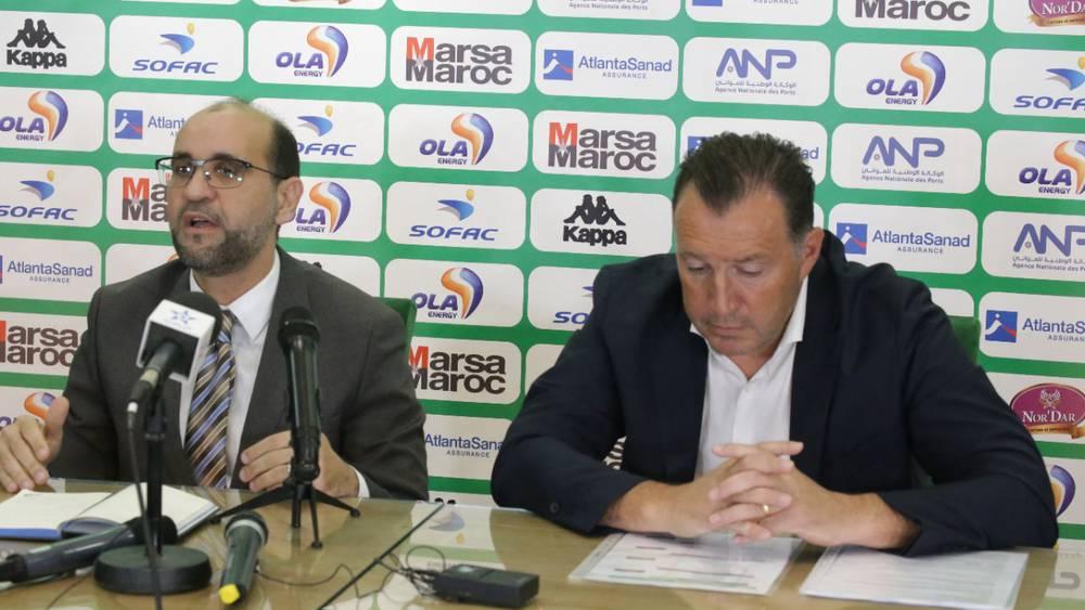 فيلموتس في أول تعليق على إقالته من تدريب الرجاء: "لم نتعرض لأية هزيمة في سنة 2022 لكنني أحترم القرار"