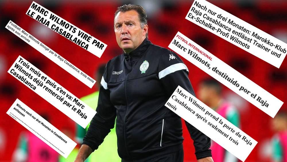 الصحف العالمية تتداول خبر إقالة الرجاء لفيلموتس على نطاق "واسع".. الإعلام الدولي تحدث عن استبعاده بعد 3 أشهر فقط!