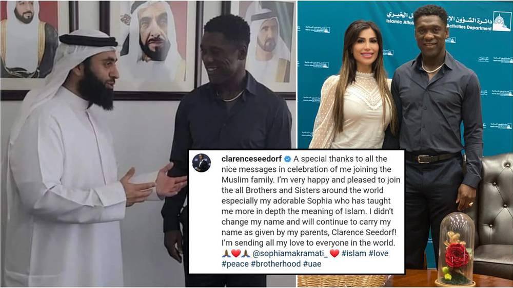 Clarence Seedorf se convertit à l'Islam